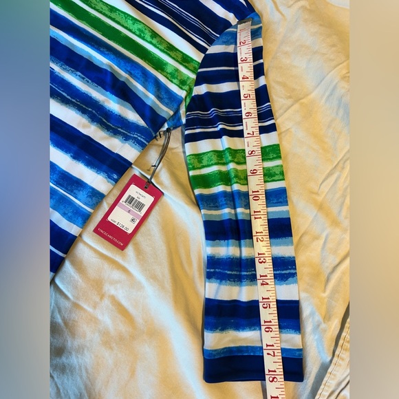 Vince Camuto NWT size 6 striped dress - Picture 6 of 7